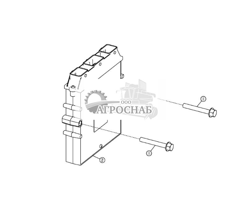 Блок управления двигателем (БУД) (двигатель 6068HDW75) - ST7854 316.jpg